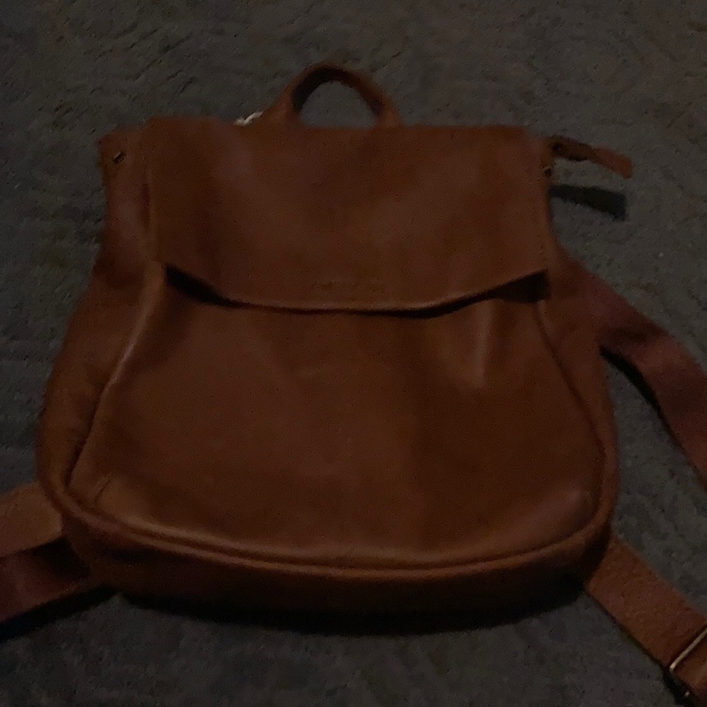American leather co brown baby bag back Brand new with tags never used